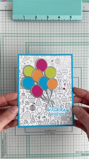Quick Card Tutorial: Bursting Balloons Birthday Card