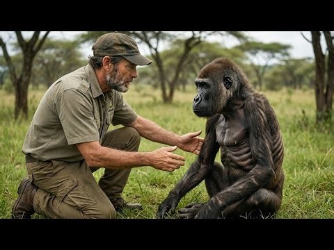 Man Saves a Dying Gorilla — The Next Day, 50 Gorillas Surrounded His Ranger Station!