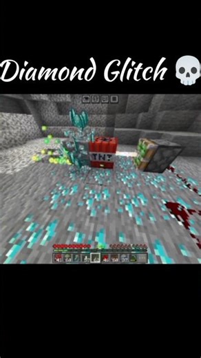 Diamond Glitch 💀 in Minecraft part 63