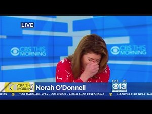 Norah O'Donnell Sneezes While Talking To CBS13