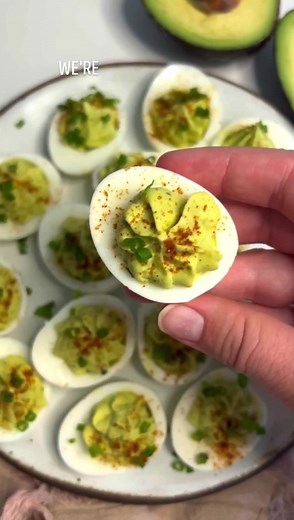 1.2M views · 7.4K reactions | LINK TO FULL RECIPE! https://therecipecritic.com/avocado-deviled-eggs/ A twist on a classic appetizer, avocado deviled eggs are so creamy and delicious! Flavored with lime and dusted with paprika, your guests won’t be able to get enough of this flavorful dish! | Tried and True Recipes | Facebook