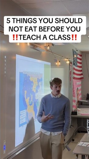5 Things You Should Never Eat in Class‼️ #teachersoftiktok #class #lunchideas #student #school