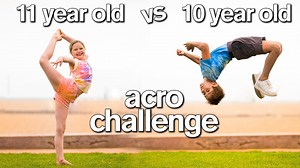 15K views · 979 reactions | BOY vs GIRL Acro Gymnastics Challenge (DON'T Ship Them ) | Nidal Vlogs | Facebook
