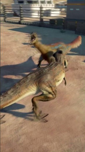 TARBOSAURUS VS THERIZINOSAURUS #dinosaur #jurassicworld #jurassicpark #jwe2