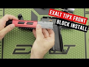 Exalt TiPx Front Block Front Block + Install