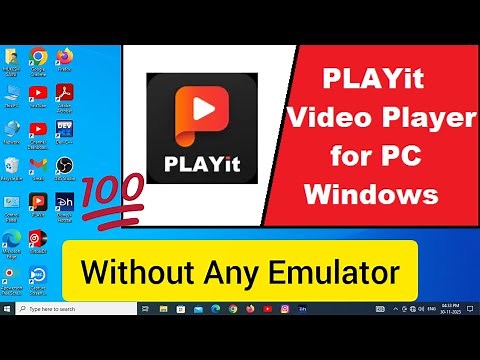 How To Download And Install Playit For Windows 10/11 | Playit For PC | Fix Playit Video Not Playing