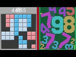 Block Blast Puzzle 🧩 VS I Like ABC Numbers Math All Levels Gameplay