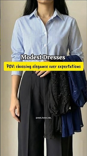 Modest Dresses | Timeless Elegant Outfit Ideas ✨ #Shorts