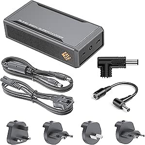 240W AC Adapter & USB C GaN Charger - Gaming Laptop Charger for Razer Blade 15 Advanced, Blade Pro 17, Blade 15 Base and More (+Adapter for Razer)