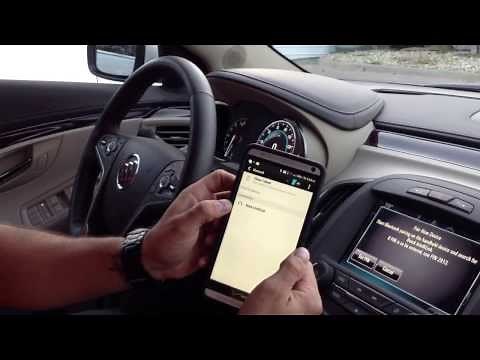 How to Pair an Android Phone to 2014 Buick Lacrosse Intellilink Radio via Bluetooth