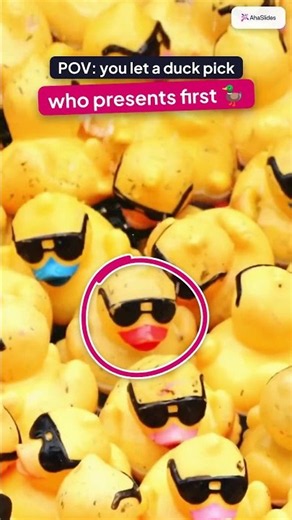 Let a duck pick who goes first 🦆 Free duck race name picker for class, meetings & training
