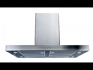 Flat Island Kitchen Extractor - Luxair Cooker Hoods