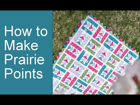 How to Make Prairie Points