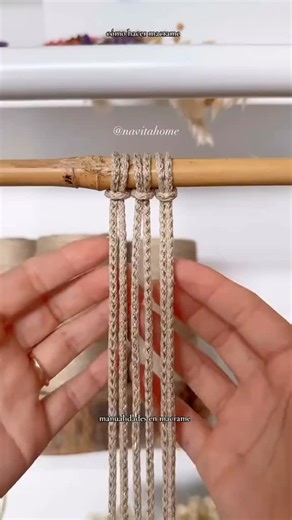 113K views · 1.8K reactions | Macrame paso a paso 臨 . . #macrame #manualidades #macrametutorial #emprendimiento | Karen Benavidez | Facebook