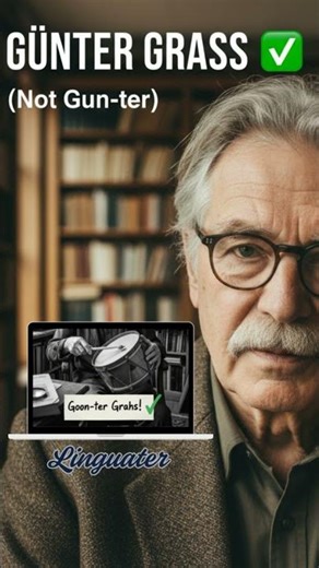 How to Pronounce Günter Grass | German Writers Pronunciation 🇩🇪 - Author of Tim Drum