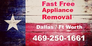 free appliances pick up Dallas Texas