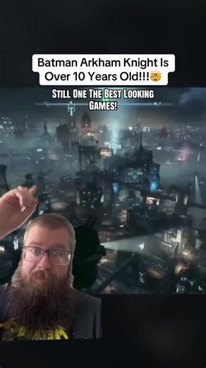 Batman Arkham Knight is over 10 years old, and still stands up, visually against modern games coming out today. Rocksteady truly gave us something special with this game. Sure, the Batmobile was overused, and the reveal of the true villain of the Arkham Knight was underwhelming. We still got a visually stunning, came to conclude the trilogy of rocksteady games. Rest in peace, Kevin Conroy. #batman #batmanarkhamknight #brucewayne #videogames #dc