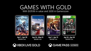 Xbox Live Gold free games for April 2021 announced