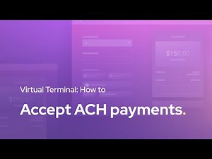 How to take ACH payments with Helcim Virtual Terminal