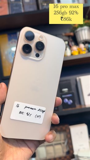 mks acceessories (thoi maibam) on Instagram: "16 pro max 92%"