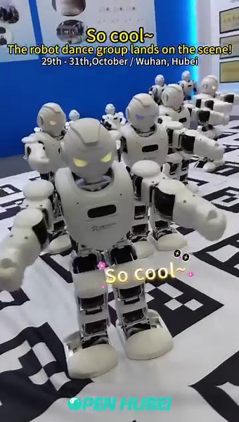 1K views · 11 reactions | Wow, even more precise than humans! Come and witness the robot dance performance at the 2023 #Hubei Craftsman Vocational Skills Competition recently held in #Wuhan, Hubei province. Get a taste of the future! #TecHubei #OpenHubei #RobotDance | Open Hubei | Facebook