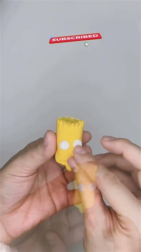 Did I nail it? Making Bart Simpson from scratch! 🎨 #thesimpsons #bartsimpson #diy #fyp