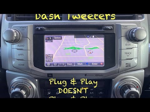 JBL w/Navigation Dash DS18 / Kicker Tweeter