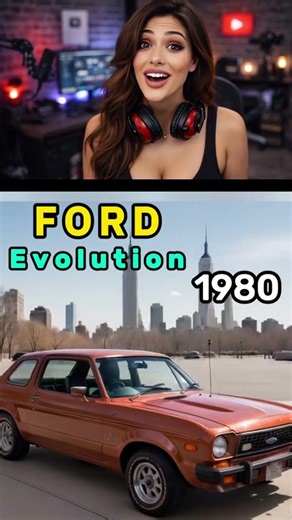 FORD evolution 1903 to 2023