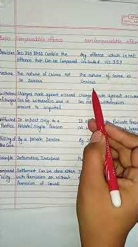 Difference between compoundable & non compoundable offence || for judiciary, UGC NET & Law exam