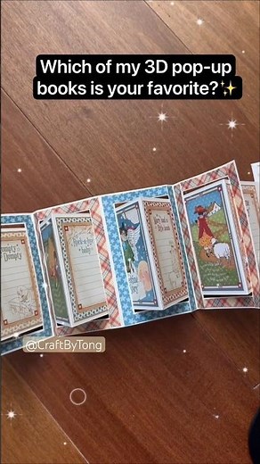 4 DIY Pop Up Book Ideas in 10s! #popupbook #papercrafts #scrapbookideas #diycraftideas #popupbook