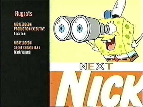Nickelodeon Split Screen credits (November 2000)
