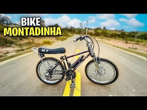 MOSTRANDO EM DETALHES MINHA BIKE MONTADINHA