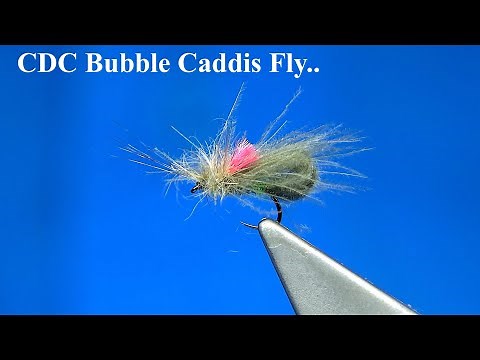 Tying a CDC Bubble Caddis Fly by Davie McPhail
