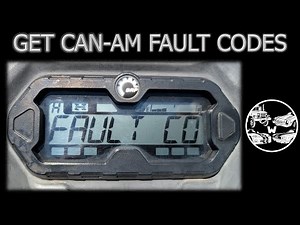 Get Fault Codes & Clear MAINTENANCE REQUIRED On A Can-Am ATV
