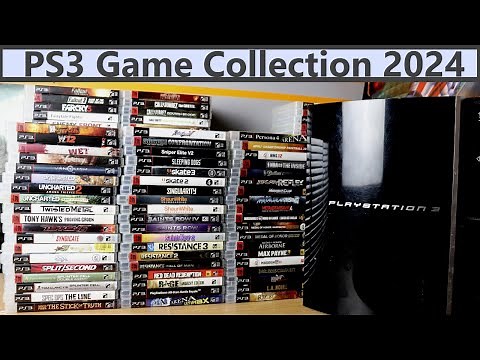 PS3 Game Collection 2024 (163 Games)