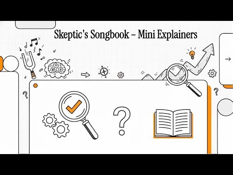 The Skeptic’s Songbook Mini Explainers – Start Your Critical Thinking Journey