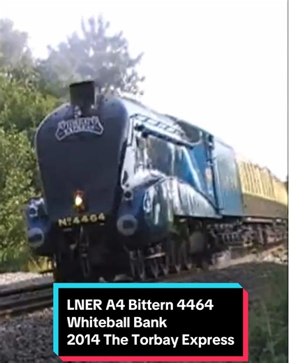 Now who remembers this beauty! Bittern in LNER Blue! At Whiteball back in 2014 yeap 12 years ago! Not the best video but. You like the older, more nostalgic videos so I hope this is bearable! Enjoy this trip back in time! ❤️🚂 #a4 #bittern #lner #steamtrain #fyp