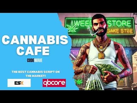 [ESX/QBCORE] The Cannabis Cafe | 80+ Usuable Items!