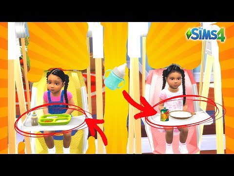 HOW TO GET MORE TODDLER FOODS |The Sims 4 2021
