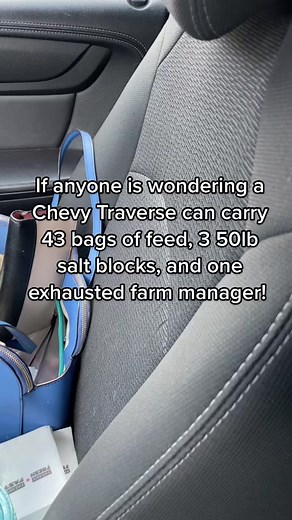 Pickup trucks are for the weak. #farmmanager #farmowner #horsetrainer #StJudeDadPhotos #hunterjumper #equestrian #showjumping #eventing #dressage #ottb #barrelracer @Purina Animal Nutrition #nutrenafeeds #equinenutrition