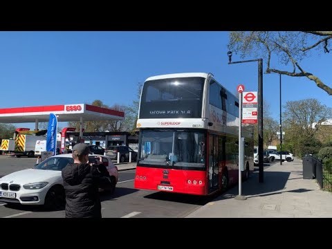 FIRST DAY!!! London SuperLoop bus route SL4 enters service today 🤩🤩🤩