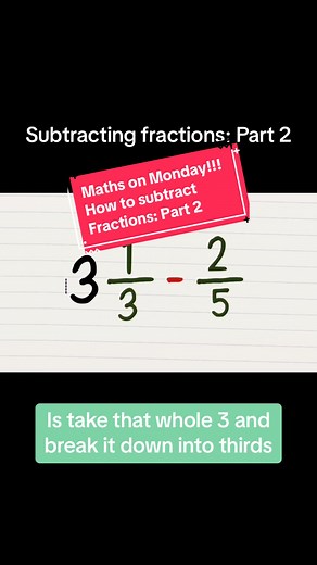 How to Subtract Fractions: Understanding the Basics