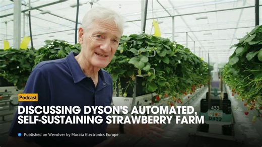 116K views · 433 reactions | In this episode of the Next Byte Podcast, hosts Daniel and Farbod discuss how Dyson - the company best known for their vacuum cleaners - has created an automated and sustainable farm to harvest the best possible strawberries with the least amount of environmental impact. Listen here: https://wevlv.co/3RjfFe8 This podcast is sponsored by Murata Electronics Europe. #dyson #technology #automation #sustainability | Wevolver.com | Facebook