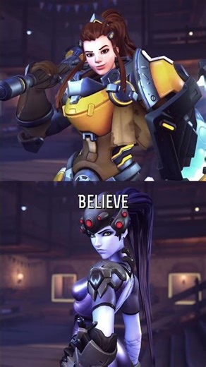 Brigitte and Widowmaker interaction - Junkenstein’s Revenge