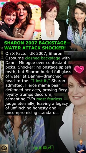 Sharon 2007 Backstage—Water Attack Shocker!