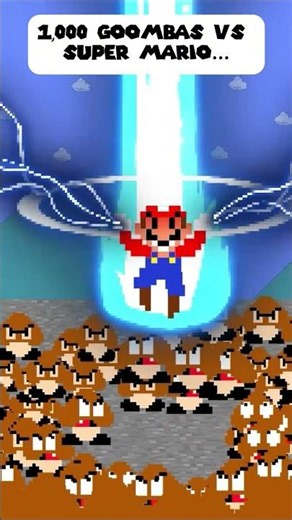 1,000 Goombas vs Super Mario... Big Mistake. 💀🍄 | Mario Game Animation | AG Mario