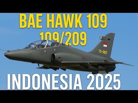 BAE HAWK 109/209 Indonesia 2025 – Jet Latih & Tempur Ringan Andalan TNI AU