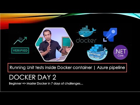 Run unit test inside docker container | CI/CD Docker using Azure pipeline | YAML | AzureDevOps