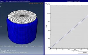 air-spring 空气弹簧的静刚度仿真