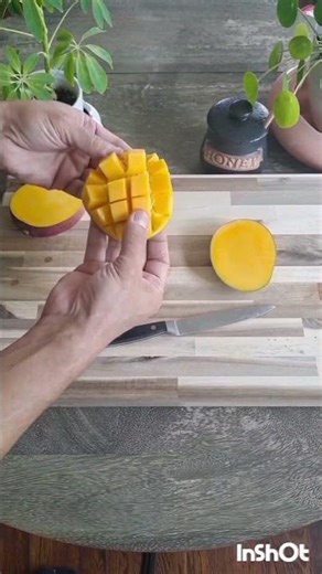 How to cut a mango.
